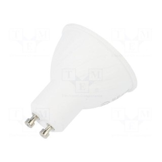 LED lamp | warm white | GU10 | 220/240VAC | 480lm | P: 6.5W | 110° | 3000K