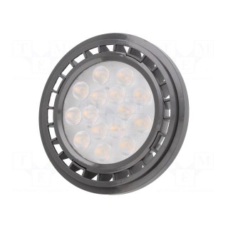 LED lamp | warm white | GU10 | 230VAC | 1100lm | 12.5W | 40° | 3000K