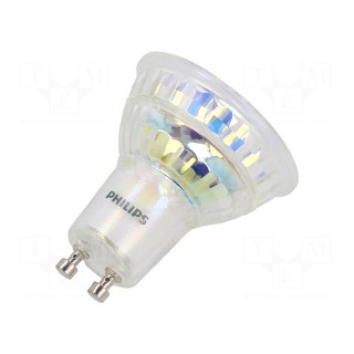 LED lamp | warm white | GU10 | 230VAC | 255lm | P: 3.5W | 36° | 2700K