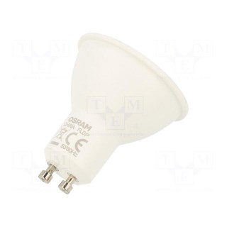 LED lamp | warm white | GU10 | 230VAC | 350lm | P: 5W | 36° | 2700K