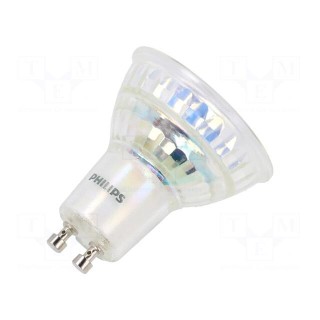 LED lamp | warm white | GU10 | 230VAC | 370lm | P: 4.6W | 36° | 3000K