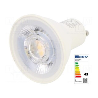 LED lamp | warm white | GU10 | 230VAC | 575lm | P: 6.5W | 2700K | CRImin: 80