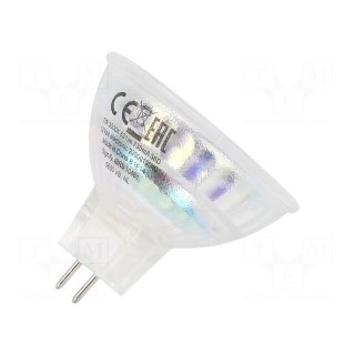 LED lamp | warm white | GU5,3 | 12VAC | 621lm | P: 7W | 36° | 3000K