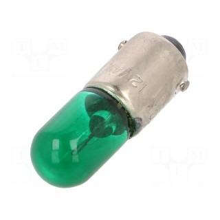 Filament lamp: automotive | BA9S | green | 12V | 4W | VISIONPRO | T4W