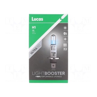 Filament lamp: automotive | P14,5s | 12V | 55W | Ultra | LIGHTBOOSTER