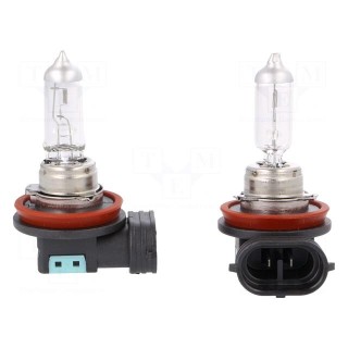 Filament lamp: automotive | PGJ19-2 | white | 12V | 55W | VISIONPRO 50