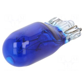Filament lamp: automotive | W2,1x9,5d | blue | 12V | 5W | VISIONPRO