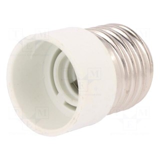 Lampholder: adapter | Body: white | Ø: 24mm | L: 42mm | for lamp