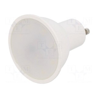 LED lamp | neutral white | GU10 | 230VAC | 400lm | P: 4.5W | 110° | 4000K