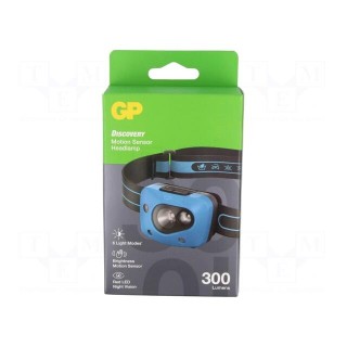 Torch: LED headtorch | waterproof | 35lm,300lm | IPX4