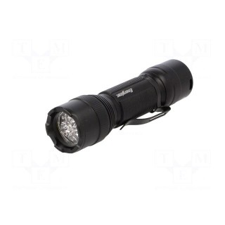 Torch: LED tactical | waterproof | 2h | 70lm | black