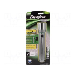 Torch: LED | waterproof | 4h | 1000lm