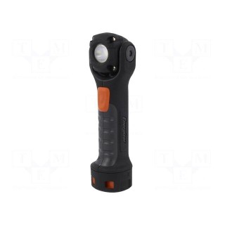 Torch: LED | waterproof | 5h | 300lm | IPX4 | HARDCASE