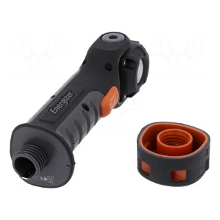 Torch: LED | waterproof | 5h | 300lm | IPX4 | set of batteries
