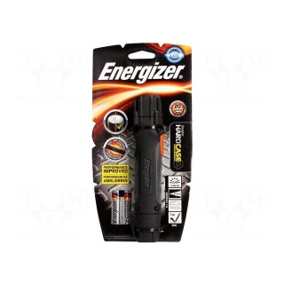 Torch: LED | waterproof | No.of diodes: 1 | 300lm | HARDCASE