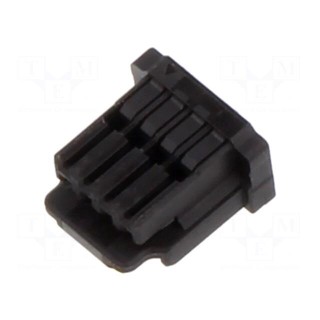 Connector: wire-board | KW30 | female | straight | plug | crimped | PIN: 4