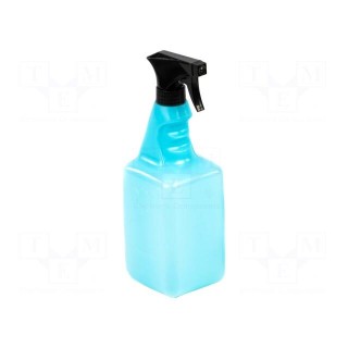 Tool: dosing bottles | blue (bright) | polyetylene | 900ml | ESD