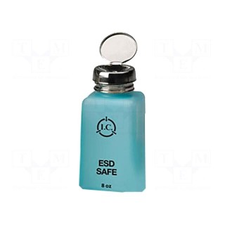 Tool: dosing bottles | blue (bright) | polyurethane | 236ml | 1÷10GΩ
