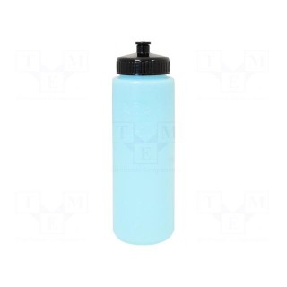 Tool: dosing bottles | blue (bright) | polyurethane | 946ml | 1÷10GΩ