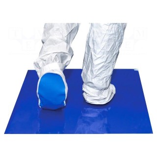 Contamination control mat | self-adhesive | L: 1143mm | W: 661mm