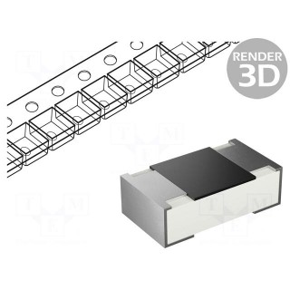 Resistor: thick film | SMD | 0805 | 56Ω | 125mW | ±1% | 100ppm/°C