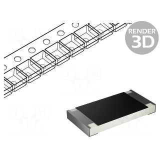 Resistor: thick film | SMD | 2010 | 3.3Ω | 0.75W | ±5% | -55÷155°C
