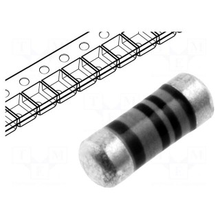 Resistor: metal film | SMD | 0204 minimelf | 150kΩ | 0.25W | ±1%