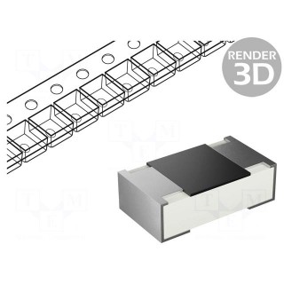 Resistor: thick film; SMD; 0805; 953Ω; 0.125W; ±1%; -55÷125°C
