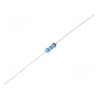 Resistor: thin film | THT | 1.4kΩ | 600mW | ±1% | Ø2.5x6.5mm | 50ppm/°C