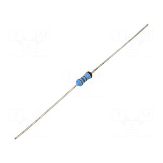 Resistor: thin film | THT | 3.83Ω | 600mW | ±1% | Ø2.5x6.5mm | 50ppm/°C