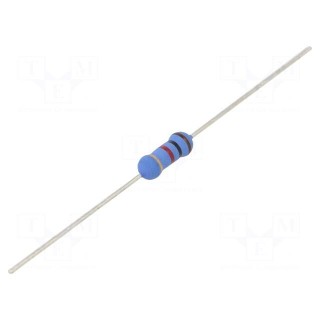 Resistor: metal oxide | 1kΩ | 1W | ±5% | Ø3.5x10mm | -55÷155°C