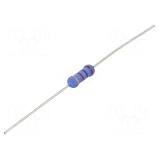 Resistor: metal oxide | 2.7kΩ | 1W | ±5% | Ø3.5x10mm | -55÷155°C