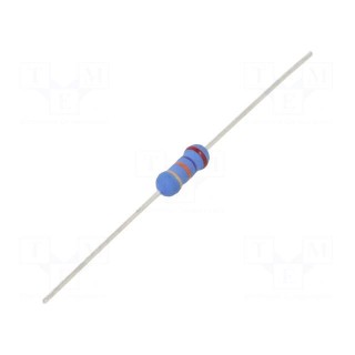 Resistor: metal oxide | 27kΩ | 1W | ±5% | Ø3.5x10mm | -55÷155°C