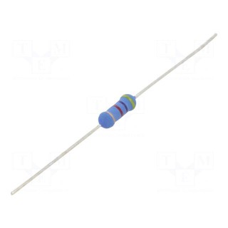 Resistor: metal oxide | 4.7kΩ | 1W | ±5% | Ø3.5x10mm | -55÷155°C