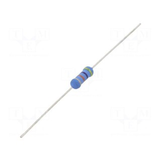 Resistor: metal oxide | 47kΩ | 1W | ±5% | Ø3.5x10mm | -55÷155°C