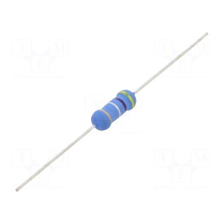 Resistor: metal oxide | 470mΩ | 2W | ±5% | Ø5x12mm | -55÷155°C