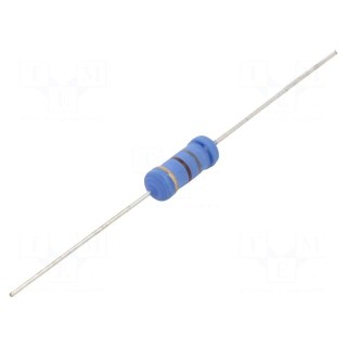 Resistor: metal oxide | 680Ω | 2W | ±5% | Ø5x12mm | -55÷155°C