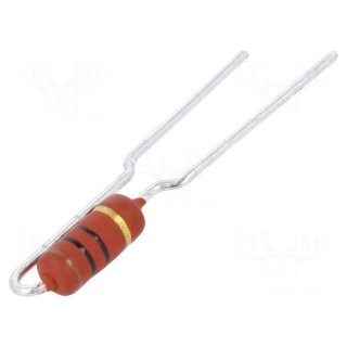 Resistor: power metal | THT | 10Ω | 2W | ±5% | Ø3.9x12mm | 250ppm/°C