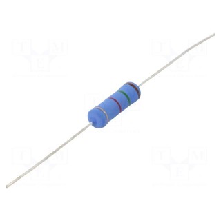 Resistor: metal oxide | 1.5kΩ | 3W | ±5% | Ø5.5x16mm | -55÷155°C
