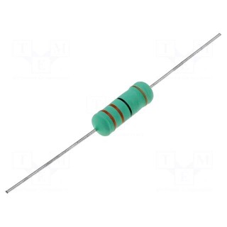 Resistor: wire-wound | THT | 560mΩ | 5W | ±5% | Ø6.5x17.5mm | 400ppm/°C