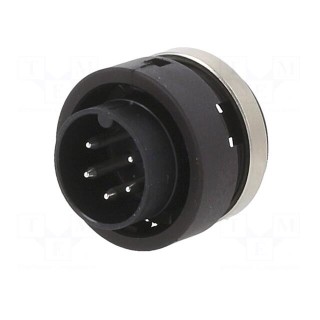 Connector: circular | 678 | 150V | PIN: 5 | socket | male | soldering | 6A