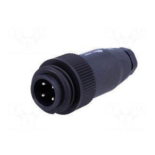 Plug | Connector: circular | 693,RD24 | male | PIN: 4 | unshielded | 10A