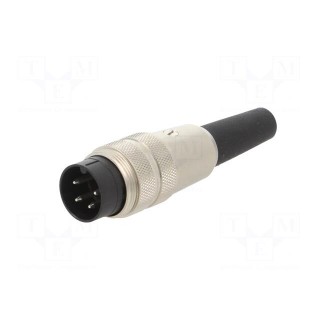 Connector: M16 | plug | 680 | male | PIN: 4 | unshielded | silver plated