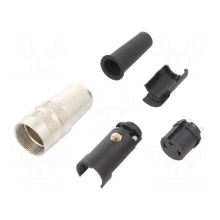 Connector: M16 | plug | 680 | female | PIN: 2 | unshielded | silver plated