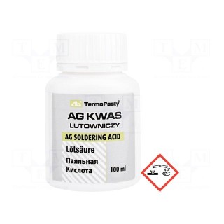 Agent: soldering acid | for difficult to tin nickel surfaces