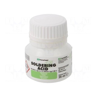 Agent: soldering acid | for difficult to tin nickel surfaces