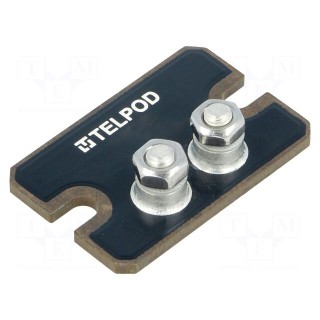 Resistor: thick film | screw | 15Ω | 100W | ±5% | 38x25x2mm | 100ppm/°C