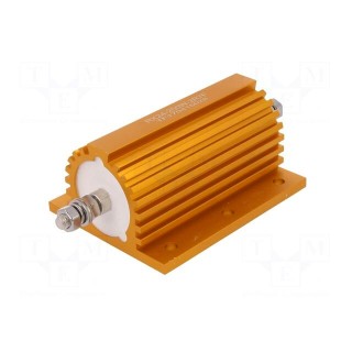Resistor: wire-wound | with heatsink | screw | 2.7Ω | 250W | ±1%