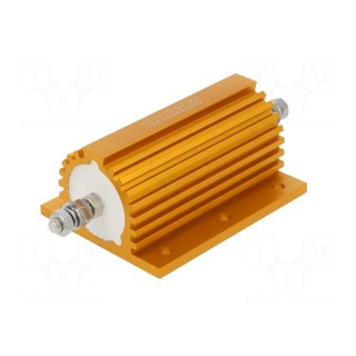 Resistor: wire-wound | with heatsink | screw | 3Ω | 250W | ±1% | 50ppm/°C