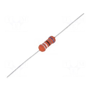 Resistor: metal film | fusible | THT | 6.8Ω | 2W | ±10% | Ø5x12mm | axial